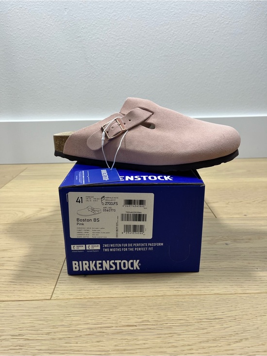 Birkenstock Shoes - Birkenstock Boston BS Pink Suede Clogs Size 41, 42, 43 NWT